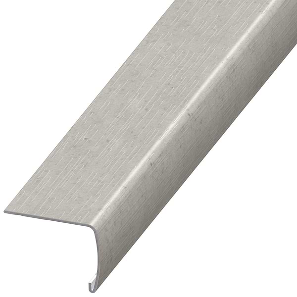 ReNew Metalcrete Crest 2x1.5x94" VersaEdge Xtra Tall Stair Nose by Versatrim