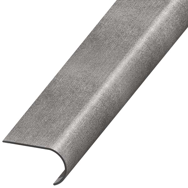 Katone Concreto Steel 2.48x1.52x94" LVT Round Stair Nose by Versatrim