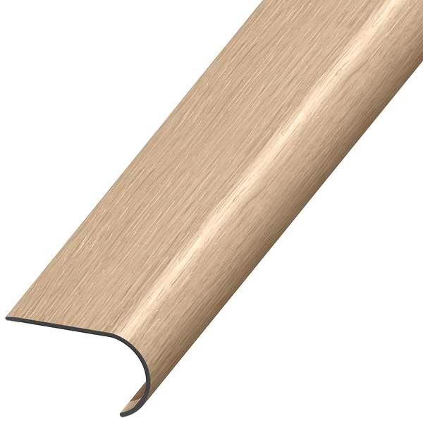 Katone Highland Oak Brined 2.48x1.52x94" LVT Round Stair Nose by Versatrim