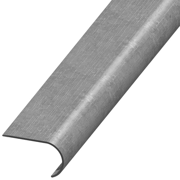 Optoro Trail Slate Dark Gray 2.48x1.52x94" LVT Round Stair Nose by Versatrim