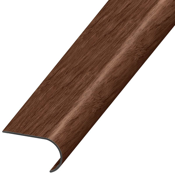 ReNew Charming Chestnut Amber Glow 2.48x1.52x94" LVT Round Stair Nose by Versatrim