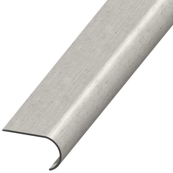 ReNew Metalcrete Crest 2.48x1.52x94" LVT Round Stair Nose by Versatrim