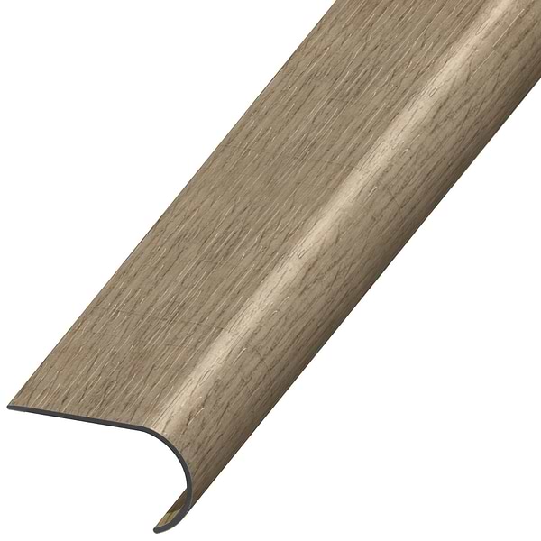 Moxy XL Mushroom Brown 2.48x1.52x94" LVT Round Stair Nose by Versatrim