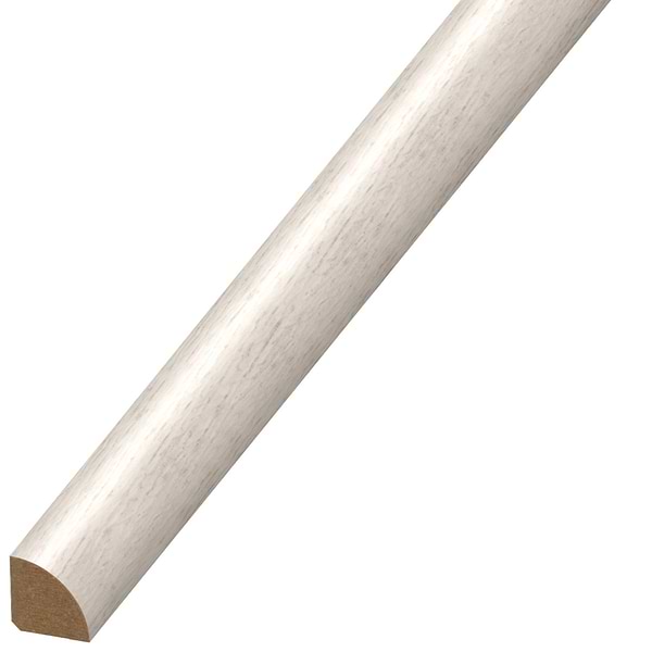 Katone Wash Oak White .75x94" LVT Quarter Round Molding by Versatrim