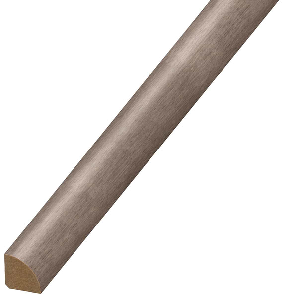 Optoro Brazilian Walnut Cocoa .75x94" LVT Quarter Round Molding by Versatrim