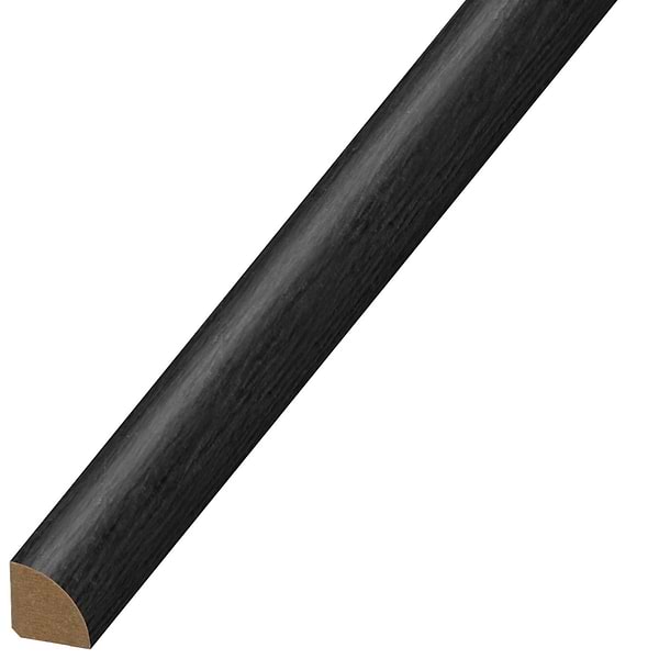 Moxy  XL Night Black .75x94" LVT Quarter Round Molding by Versatrim