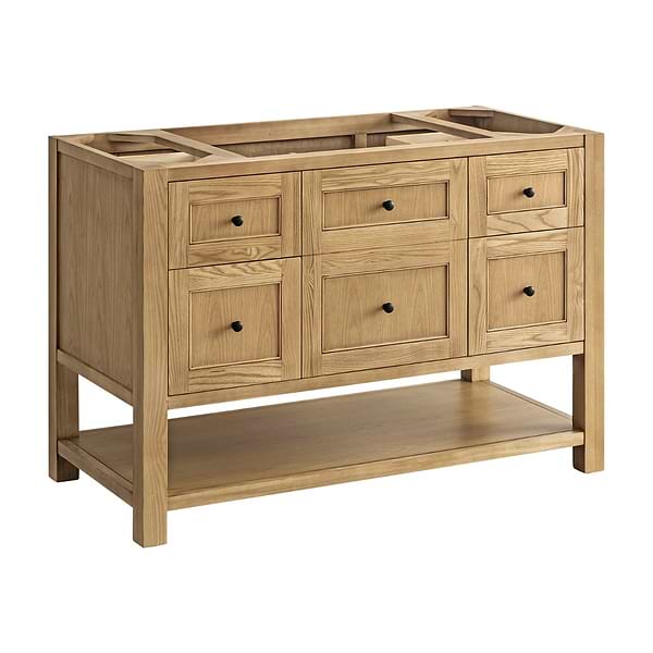 James Martin Vanities Breckenridge Light Natural Oak 48" Single Vanity without Top