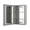 Vita Beveled 15x26" Rectangle Recessed or Wall Mounted Medicine Cabinet with Mirror