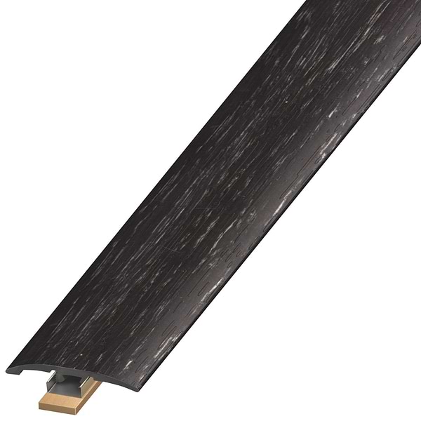 Woodcrete LVT Black 2x94" LVT Slim Trim by Versatrim