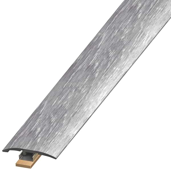 Woodcrete LVT Silver Gray 2x94" LVT Slim Trim by Versatrim