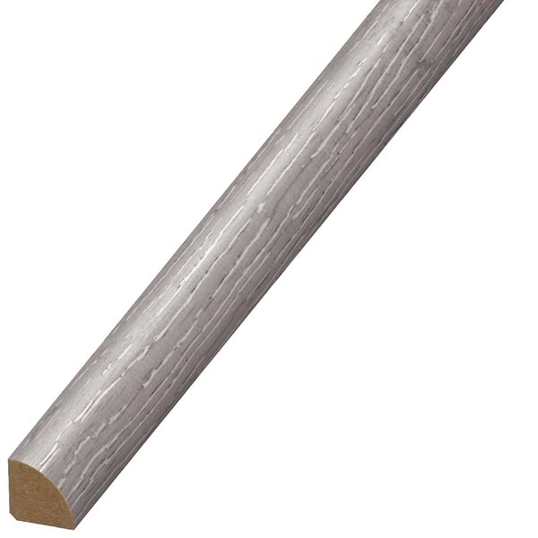 Woodcrete LVT Ash Brown .75x94" LVT Quarter Round Molding by Versatrim