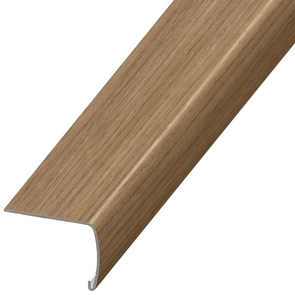 Heights XL Countryside 2x1.5x94" LVT VersaEdge Xtra Tall Stair Nose by Versatrim