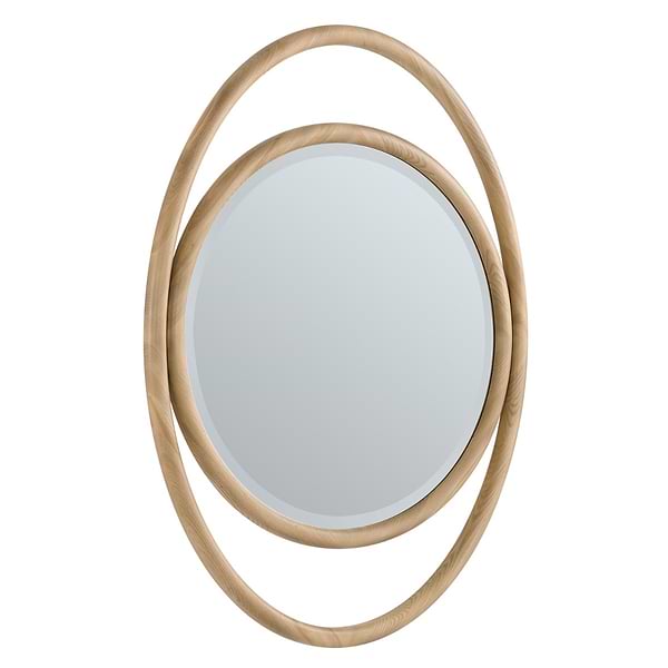 James Martin Vanities Esca Natural 28x38" Oval Mirror