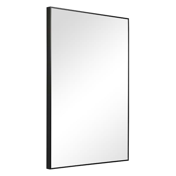 Everyday Dawn Black 21x31" Rectangle Mirror