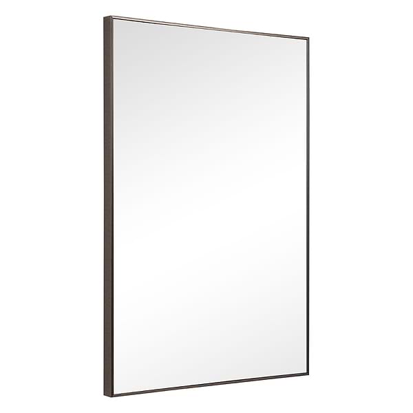 Everyday Dawn Gunmetal 21x31" Rectangle Mirror
