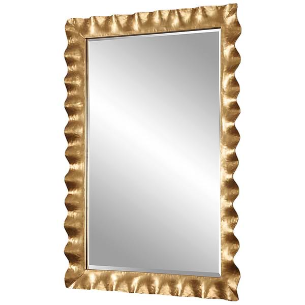 Naomi Gold 28x40" Rectangle Mirror