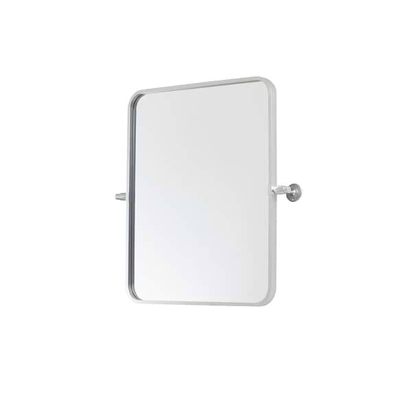 Liora Silver 20x24" Rectangle Tilt Mirror