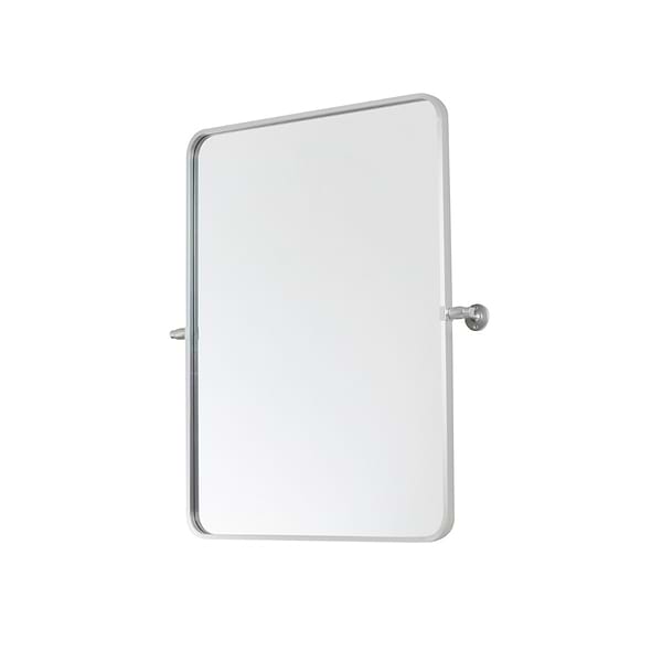 Liora Silver 24x32" Rectangle Tilt Mirror
