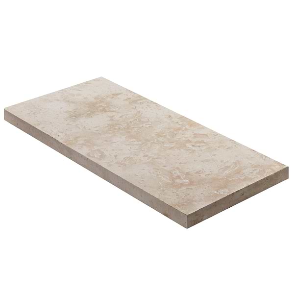 Ocean Reef Beige 12x24 Brushed Limestone 3CM Outdoor Paver