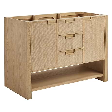 James Martin Vanities Solene Seaside Oak 48