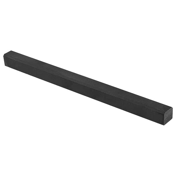 Pietra Basalt Black 1x12 Honed Basalt Pencil Liner