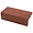 Brownstone Red 2x7 Textured Wire Cut Clay Thin Brick Edge Cap