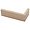 Brownstone Gray 2x7 Matte Clay Thin Brick Corner