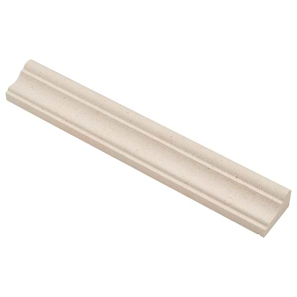 Simena Beige 4x12 Honed Limestone Chair Rail