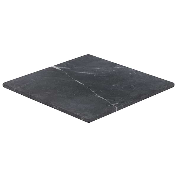Avanti Nero Marquina Black 12x12 Tumbled Marble Tile