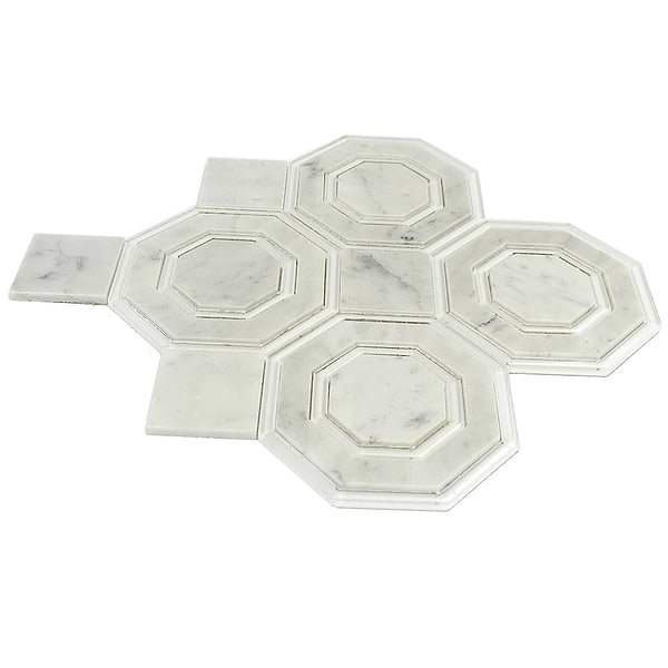 Helix White Carrara 10