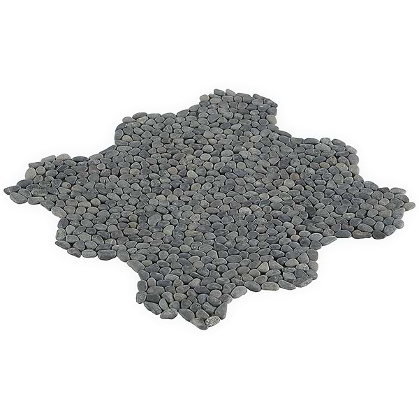 Nature Lava Black Micro Pebble Mosaic