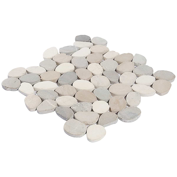Nature Lombok Round Pebble Mosaic