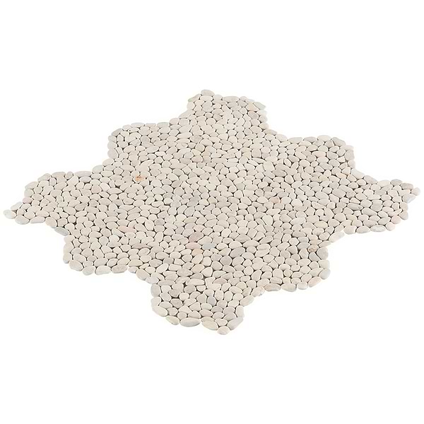 Nature Lovina White Micro Pebble Mosaic