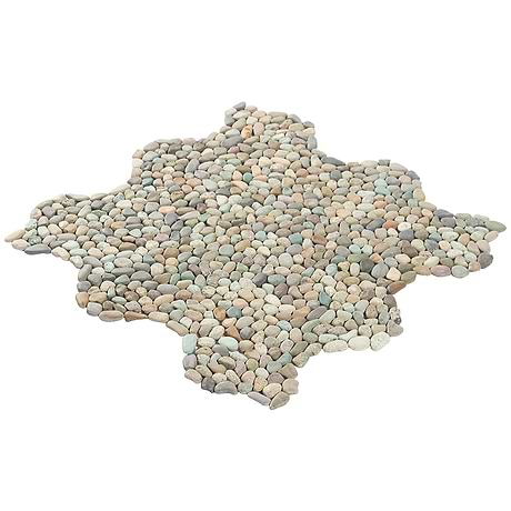 Pebble Tile for Backsplash,Kitchen Wall,Kitchen Floor,Bathroom Floor,Bathroom Wall,Shower Wall,Shower Floor,Outdoor Floor,Outdoor Wall,Commercial Floor