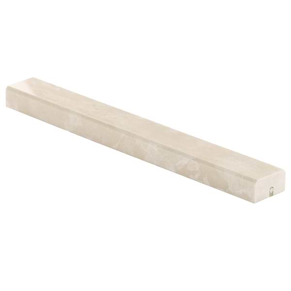 Botticino Extra Light Beige 1.5x12 Polished Marble Pencil Liner