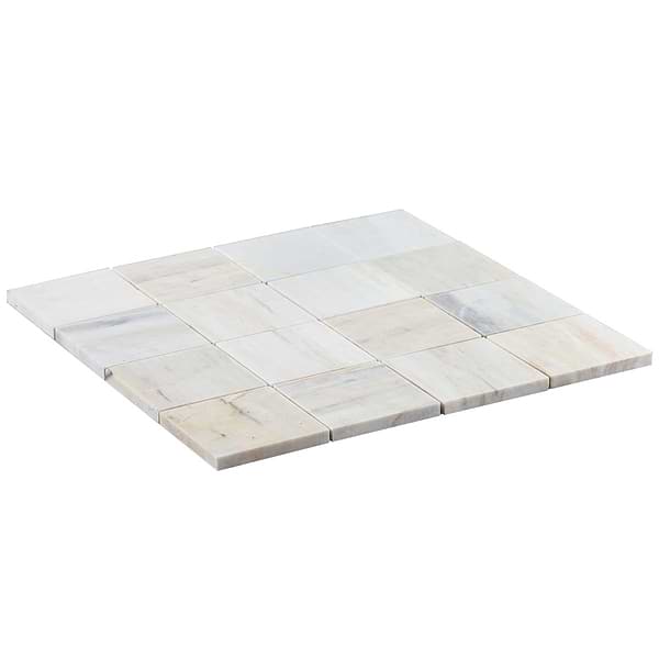 Sabbia Marble 3x3 Honed Mosaic Tile