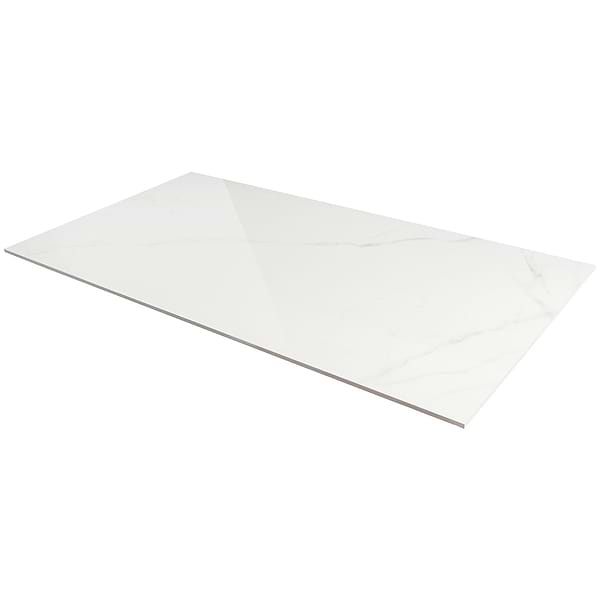 TileBarXL Marmi White Calacatta 24"X48" Polished Porcelain Tile