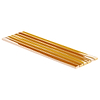 Kanbina Mustard Yellow 5x18 Crackled Glossy Ceramic Mosaic Tile