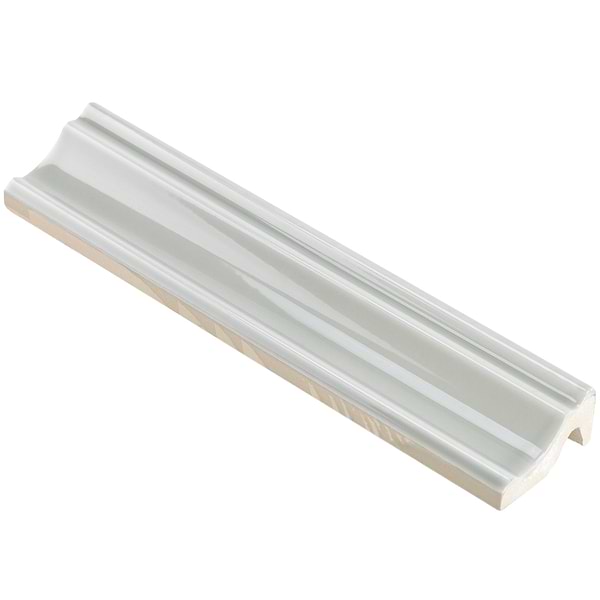 Seaport Chameleon 2x10 Polished Ceramic Chair Rail Liner
