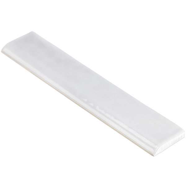 Seaport Hibiscus 2x10 Polished Ceramic Bullnose