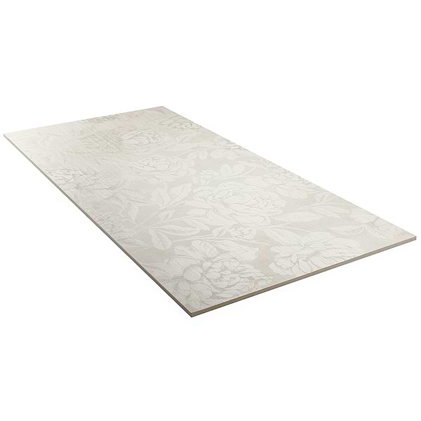 Monet Romance 24x48 Artisan Decor Gray Matte Porcelain Tile