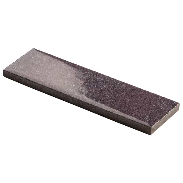 Color One Amethyst Purple 2x8 Crackled Glossy Lava Stone Tile