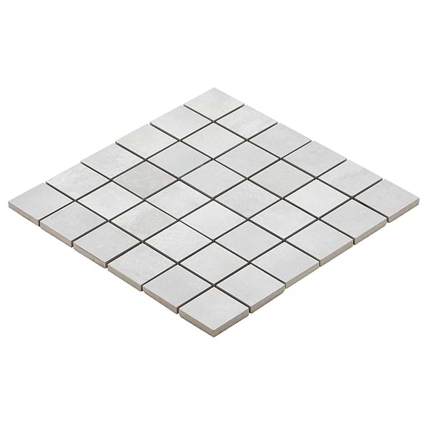 Hewlett Pearl Mist Gray 2x2 Matte Porcelain Mosaic