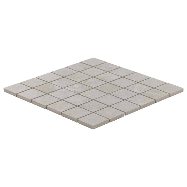 ZenTech Chalk White 2x2 Matte Porcelain Mosaic Tile