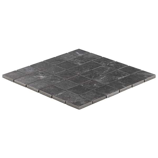 ZenTech Graphite Gray 2x2 Matte Porcelain Mosaic Tile