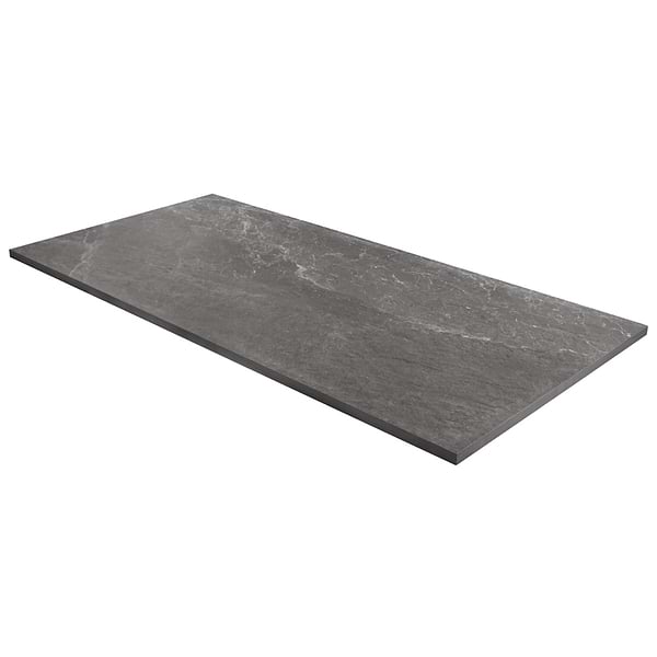 ZenTech Graphite Gray 24x48 Matte Porcelain 2CM Outdoor Paver