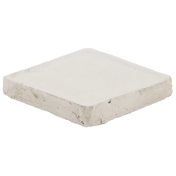 Terra Villa White 4x4 Matte Presealed Genuine Terracotta Tile