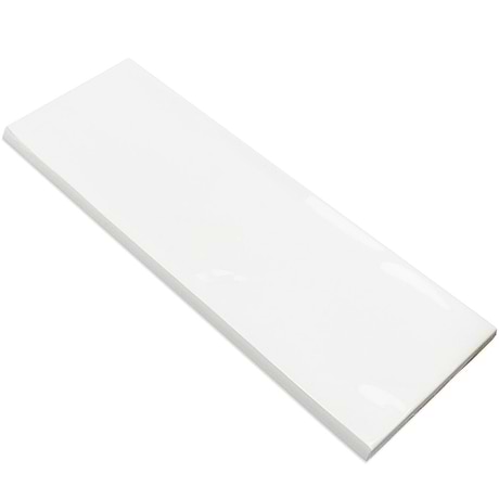 Santa Monica White 4x12 Bullnose