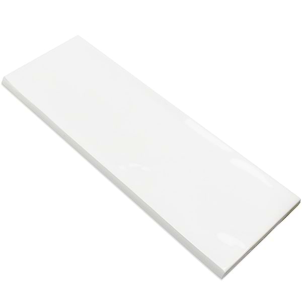 Santa Monica White 4x12 Bullnose