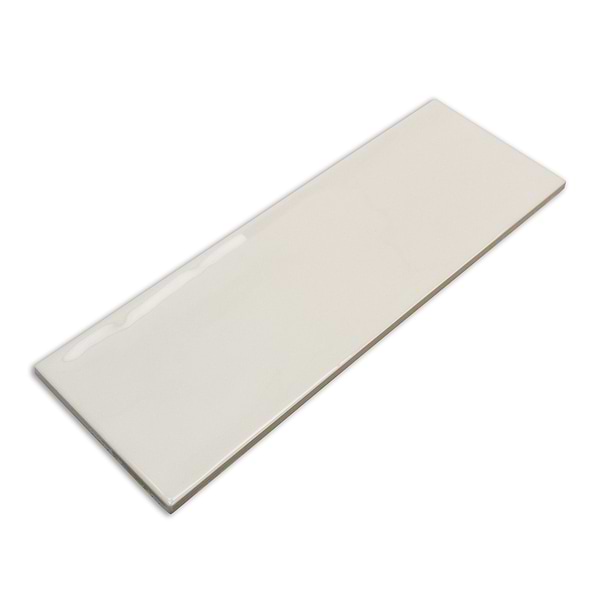Santa Monica Ivory Beige 4X12 Polished Ceramic Subway Tile in Ivory, View 4, open zoomed image